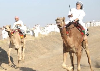 انطلاق مرحلة التصفيات النهائية لسباقات مهرجان العرضة والزمط ببدية