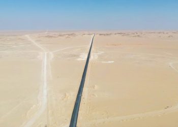 إنجاز 34 % من مشروع طريق “هرويب – المزيونة – ميتن” بظفار