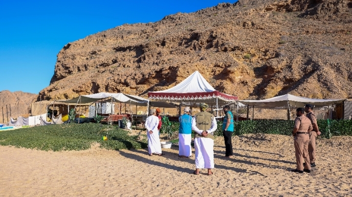 إزالة الحيازات الغير قانونية في محمية الخيران