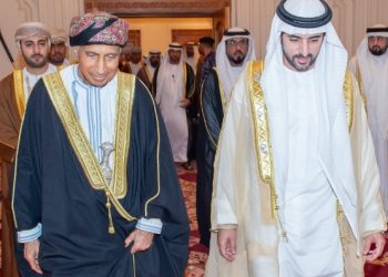 سمو السيد فهد يستقبل ولي عهد دبي