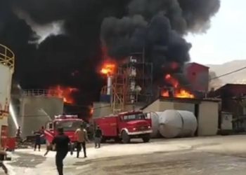 قتلى وجرحى في حريق رصيف لتصدير الغاز بإيران