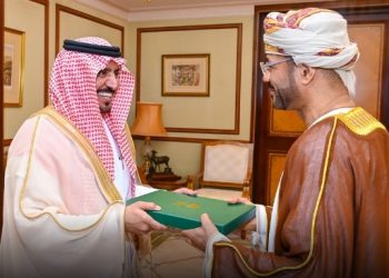 جلالة السُّلطان المعظم يتلقّى رسالةً خطيّةً من خادم الحرمين الشريفين