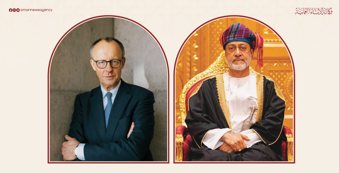 جلالة السلطان يتلقى اتصالا هاتفيا من المستشار الألماني لبحث التطورات في المنطقة