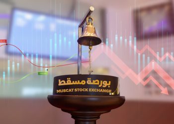 مؤشر بورصة مسقط يغلق منخفضًا