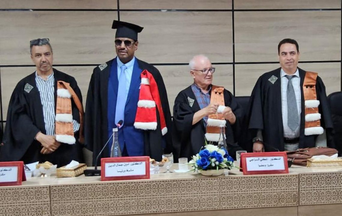 باحث عماني كفيف يحصل على الدكتوراه بأطروحة حول “حماية الأعيان المدنية في النزاعات المسلحة”