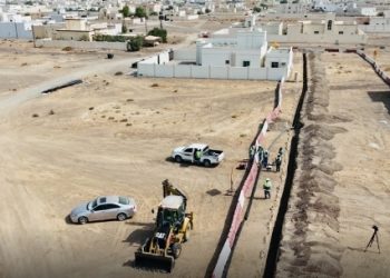 تواصل تنفيذ مشروعات شبكات المياه في محافظة البريمي