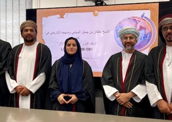 رسالة ماجستير تناقش  المنهج التاريخي للشيخ خلفان السيابي