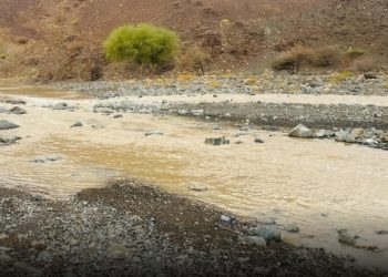 هطول أمطار متفاوتة الغزارة على نيابة سمد الشأن بولاية المضيبي