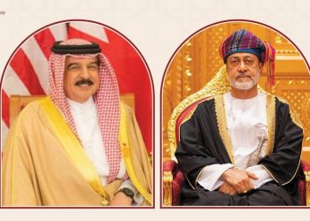 جلالة السلطان المعظم يتلقّى برقيّة شكر من ملك البحرين