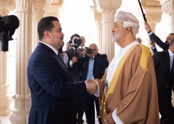 جلالةُ السُّلطان المُعظّم يستقبل رئيس الوزراء العراقي