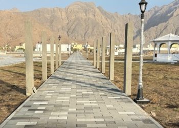إنجاز نحو 80 % من مشروع تطوير حديقة نخل العامة بـ “جنوب الباطنة”