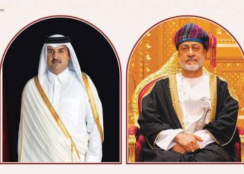 جلالة السلطان يعرب لأمير قطر عن دعم سلطنة عمان للدوحة بعد الاعتداء الإسرائيلي