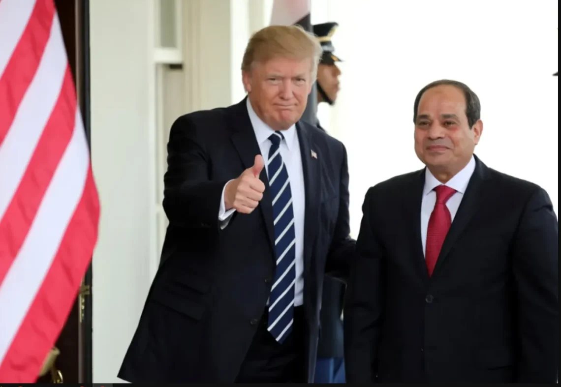السيسي يدعو ترمب لحضور توقيع اتفاق غزة في مصر حال التوصل إليه