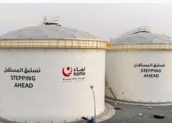 إنجاز 63 % من مشروع خط نقل المياه لمدينة سمائل الصناعية