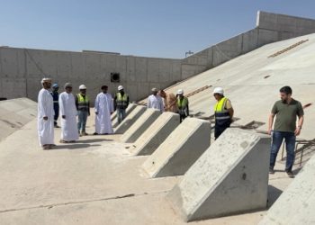 86 %.. نسبة الإنجاز بمشروع سد وادي سال بجعلان بني بوعلي