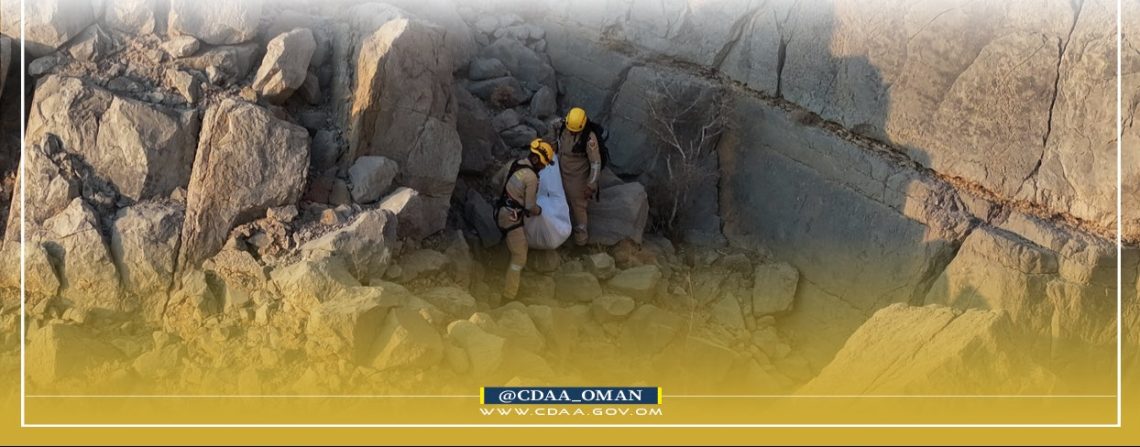 عاجل.. انتشال جثمان أحد الأشخاص من منطقة جبلية وعرة في خصب