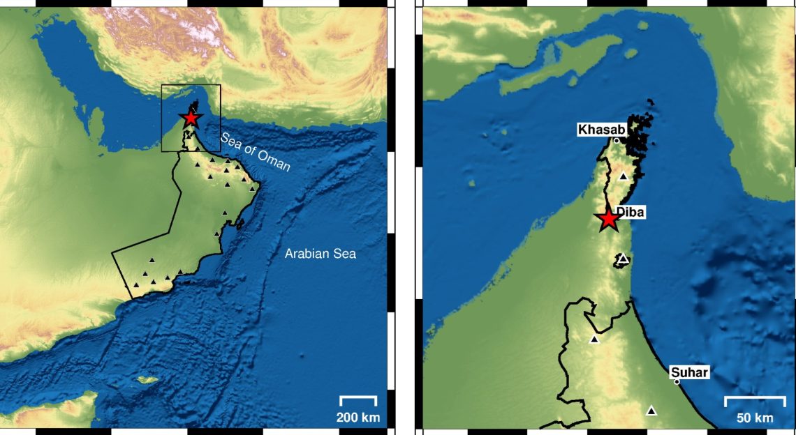 هزة أرضية بقوة 4.2 ريختر تضرب الفجيرة