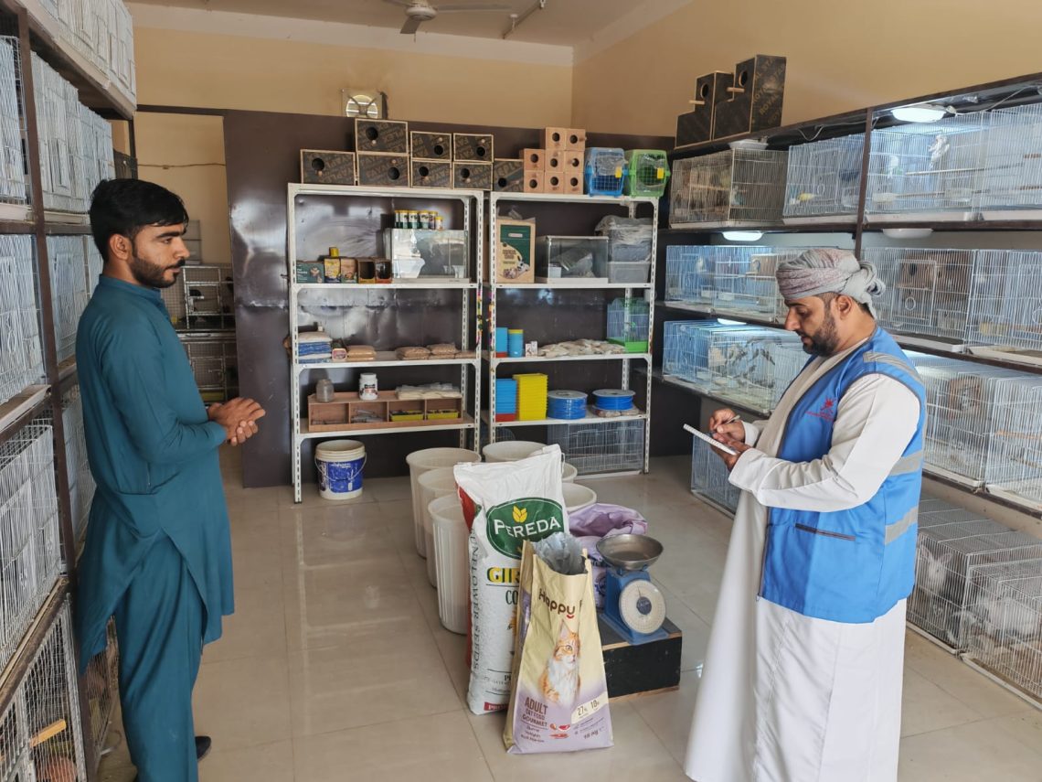 لهذا السبب.. تنفيذ حملات ميدانية على محلات الحيوانات الأليفة في ينقل وضنك