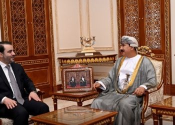 وزير المكتب السلطاني يستقبل وزير الخارجية والمغتربين السوري وسفيري مصر وأرمينيا