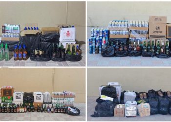 عاجل .. “الشرطة” تنفذ عددا من المداهمات وهذه أبرز المضبوطات