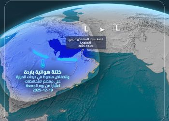 رسميا.. اليوم بدء أولى موجات البرد بسلطنة عمان