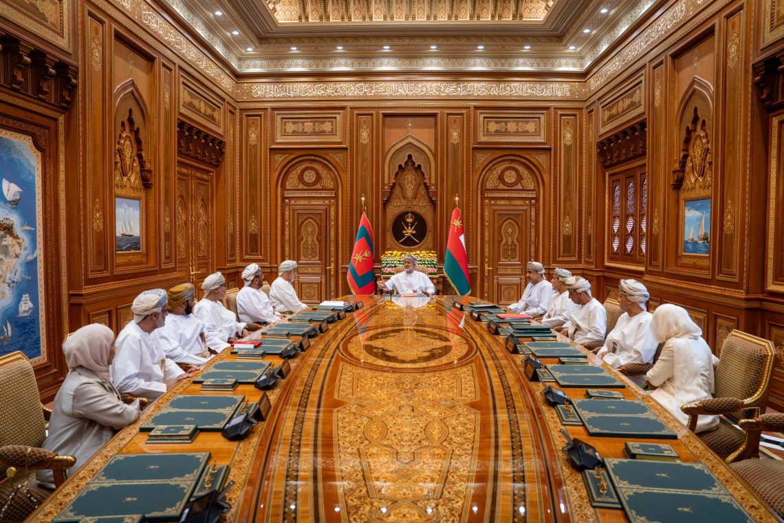 عاجل .. تفاصيل لقاء جلالة السلطان برئيس وأعضاء مكتب ‎مجلس الدولة