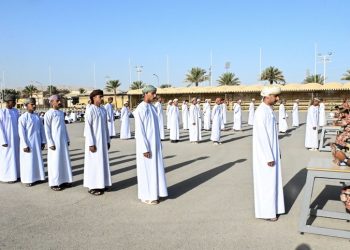 الجيش السلطاني العُماني يستقبل دفعة جديدة من المواطنين للتدريب العسكري