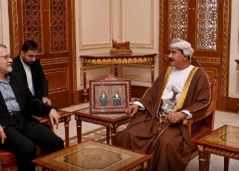 وزير المكتب السُّلطاني يستقبل أمين المجلس الأعلى للأمن القومي الإيراني