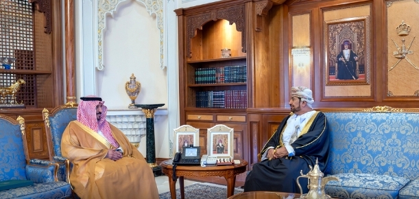 جلالة السلطان المعظم يتلقى رسالة خطية من خادم الحرمين الشريفين