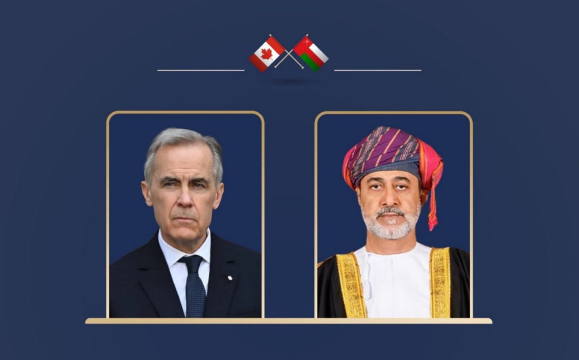 جلالة السلطان يبحث مع رئيس وزراء كندا تطورات التصعيد العسكري في المنطقة