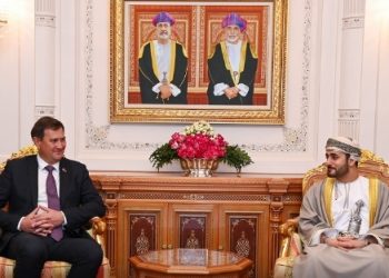 سمو السيد ذي يزن يستقبل وزير الخارجية البيلاروسي