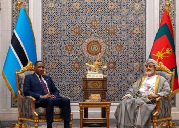 جلالةُ السُّلطان المُعظّم يستقبل رئيس جمهورية بوتسوانا