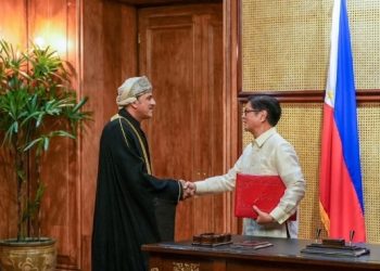 جلالة السلطان المعظم يبعث رسالة خطية للرئيس الفلبيني