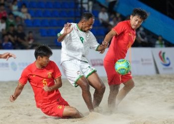 غداً.. مُنتخبُنا الوطنيُّ لكرة القدم الشاطئيّة يواجه إيران في نهائي الآسيوية الشاطئية