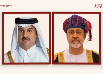 جلالة السلطان المعظم يتلقّى اتصالا هاتفيًّا من أمير قطر