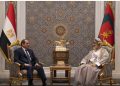 جلالة السلطان والرئيسُ المصري يعقدان لقاءً أخويًّا