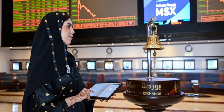 القيمة السوقية لبورصة مسقط تسجل مكاسب أسبوعية بـ 351.3 مليون ريال