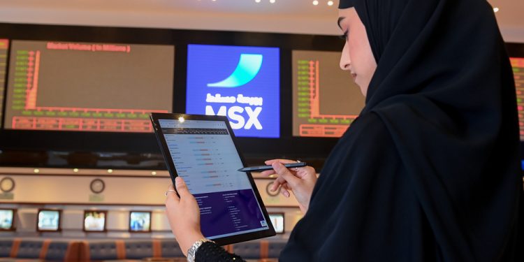 ارتفاع تداولات بورصة مسقط إلى 37.1 مليار ريال بالأسبوع الماضي
