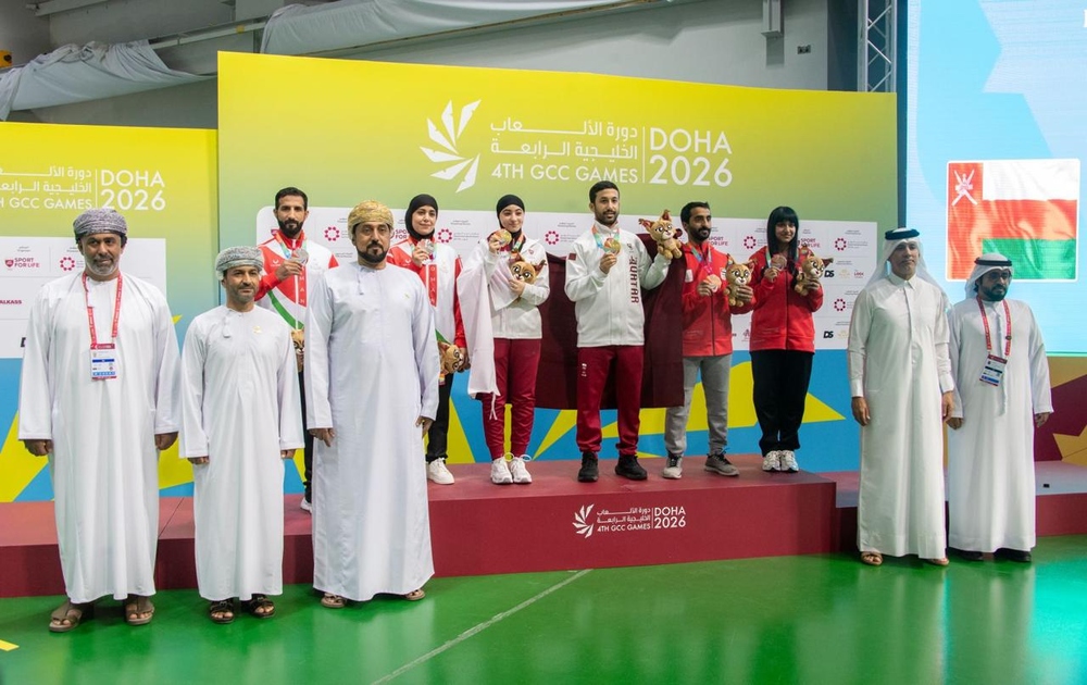 المنتخب الوطني للرماية يحقق فضيتين وبرونزية في دورة الألعاب الخليجية بالدوحة