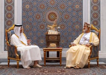 جلالة السُّلطان يستقبل رئيس مجلس الوزراء وزير الخارجية بدولة قطر