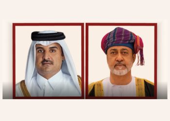 جلالة السلطان المعظم يعزي أمير قطر