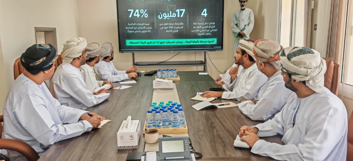 بحث تطوير 8 مماشٍ صحية لتعزيز جودة الحياة في نزوى
