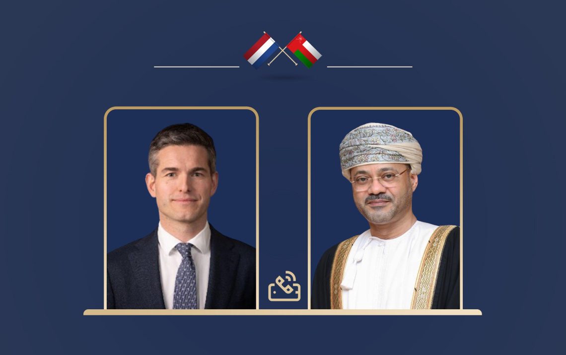 السيد وزير الخارجية ونظيره الهولندي يبحثان الجهود الدبلوماسية لاستئناف الملاحة البحرية في مضيق هرمز