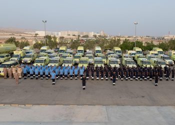 انطلاق قُوّة الإسناد الأولى لهيئة الدّفاع المدني والإسعاف لتعزيز الجاهزيّة وتأمين سلامة زّوار خريف ظفار 