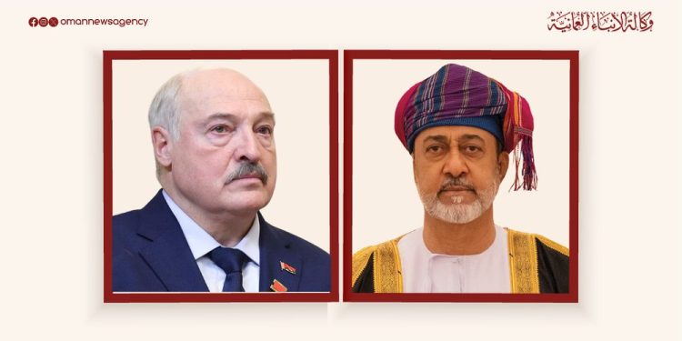 جلالة السلطان المعظم يهنئ رئيس جمهورية بيلاروس
