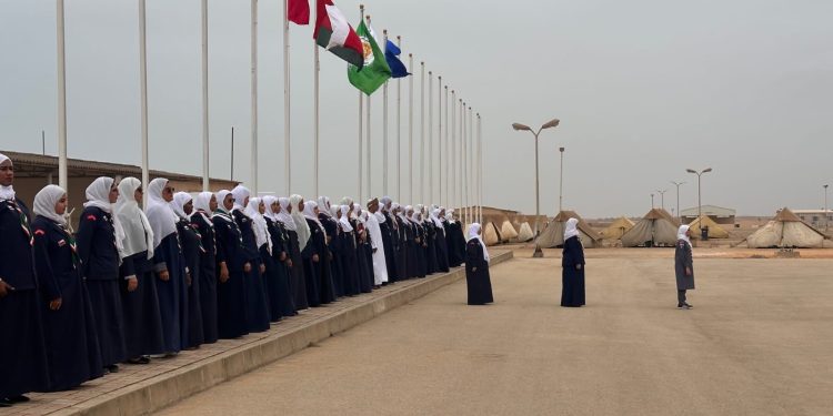 افتتاح المخيم الصيفي الـ25 للمرشدات والمتقدمات في ظفار بمشاركة نحو 300 مشاركة
