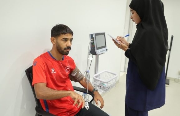 تدشين مختبر الفحوصات الطبية والمخبرية لخدمة الرياضيين