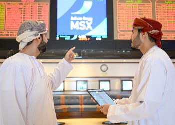 تداولات بورصة مسقط تصعد إلى 252.1 مليون ريال