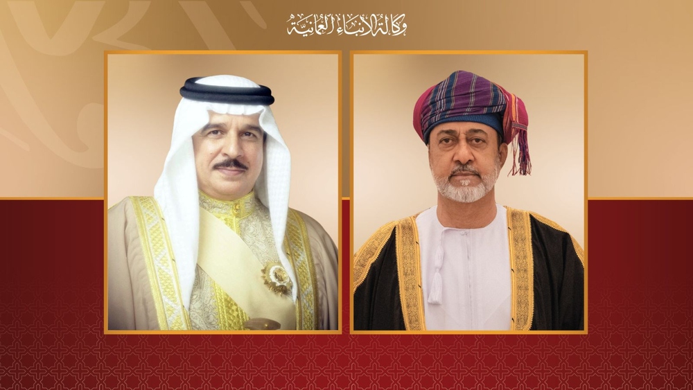 جلالة السُّلطان يتلقّى اتصالًا هاتفيًّا من ملك البحرين