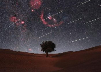 مساء الأربعاء.. سماء سلطنة عُمان على موعد مع ذروة زخات شهب البرشاويات